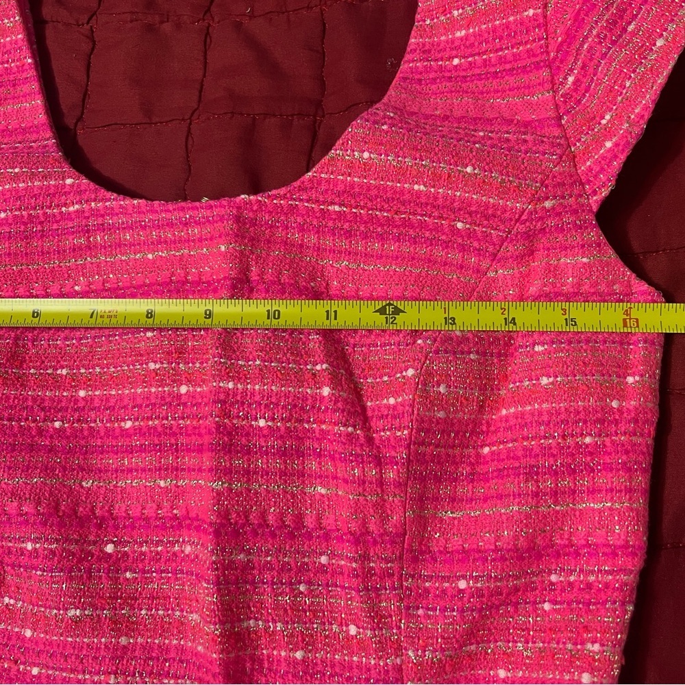 Lilly Pulitzer Vibrant Pink and Gold Mini Dress - Picture 12 of 12
